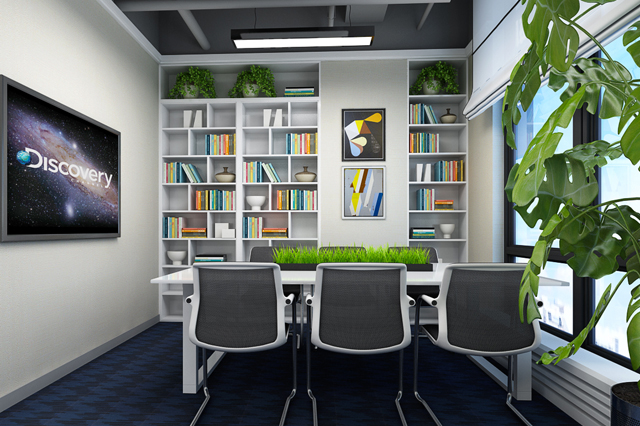 宝沃佳美会议室装修效果图