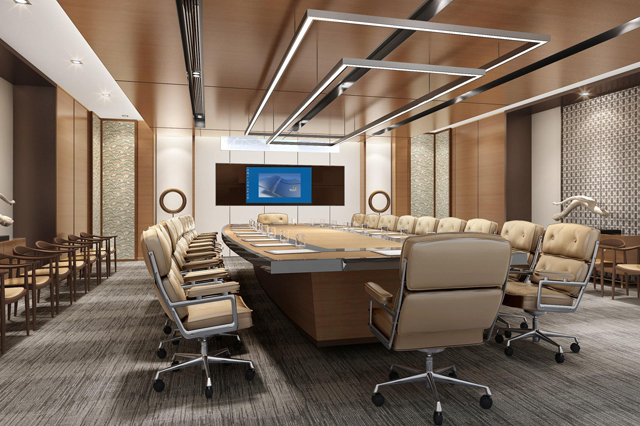 中建投信托会议室装修设计